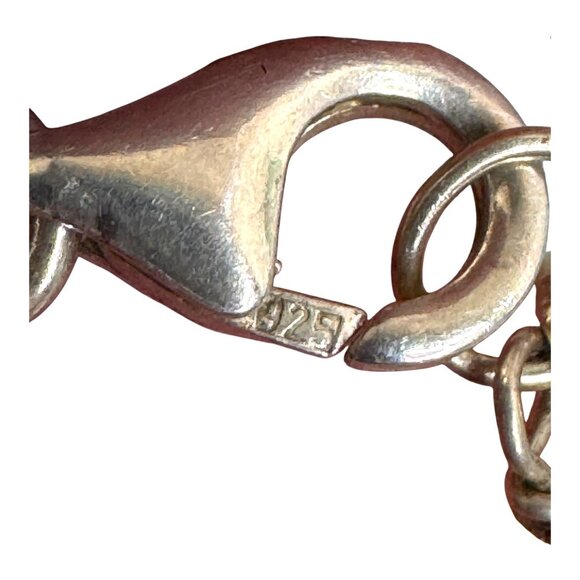 Multi Layered Sterling Silver Bib Necklace Tigers Eye + Colorful Gemstone Beads - Picture 4 of 9